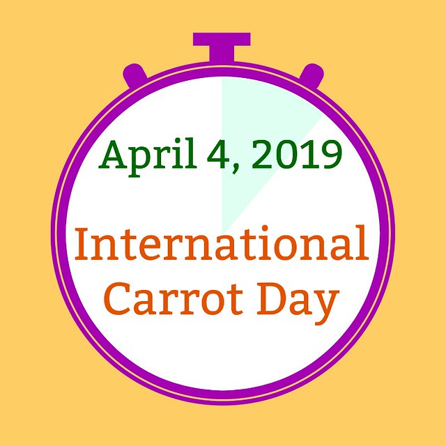 April 4, 2019 International Carrot Day on the SIMPLE moms
