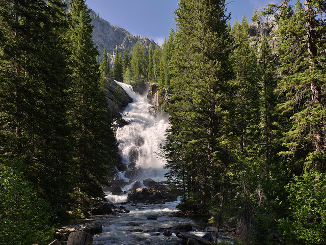 USA - Wyoming - Grand Téton National Park - Hidden Falls