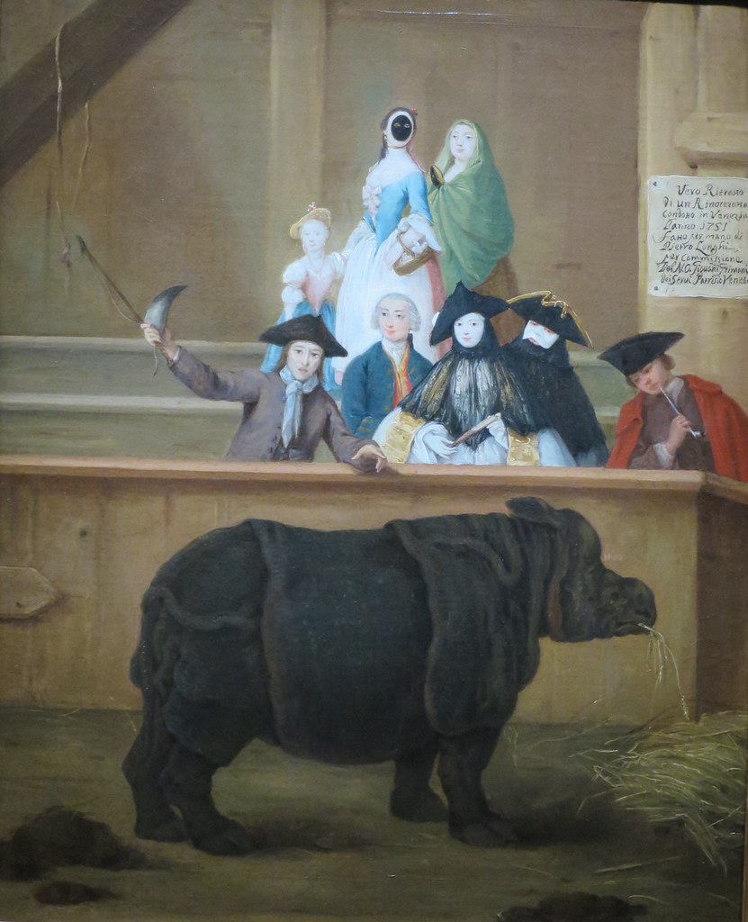 Le Rhinocéros (1751), Pietro Longhi - Exposition 