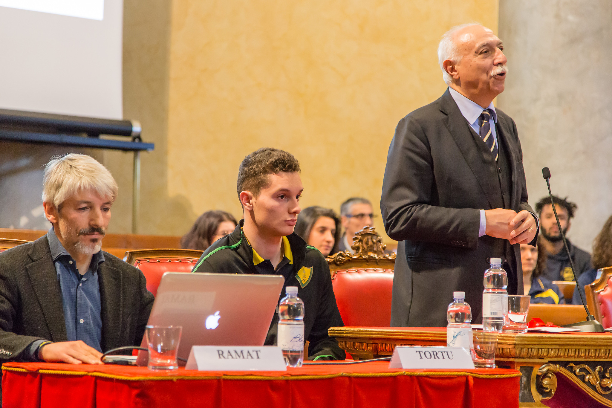 Filippo Tortu inaugura l’anno sportivo dell’Università di Pavia