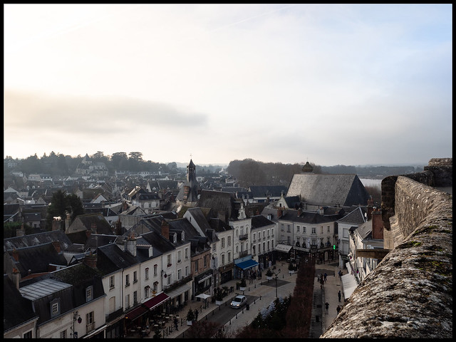View from the Amboise Castle, Centre-Val de Loire