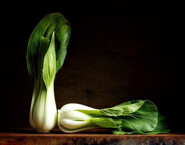 Not so many flowers about in the winter but vegetables can be just as pretty #stilllife #pakchoi