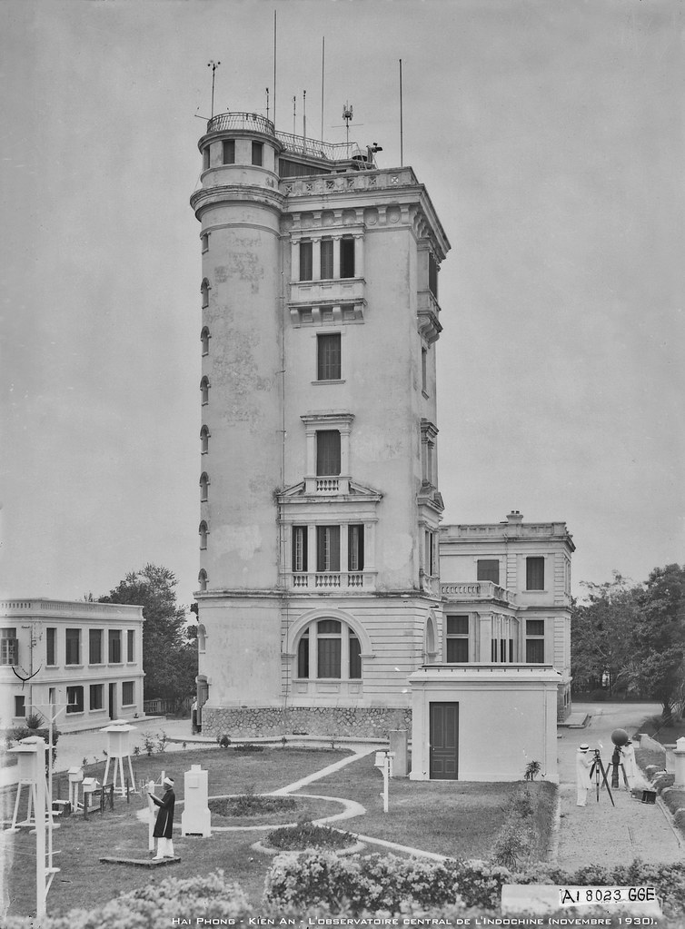 Hai Phong - Kien An - L'observatoire central de l'Indochine (novembre 1930).