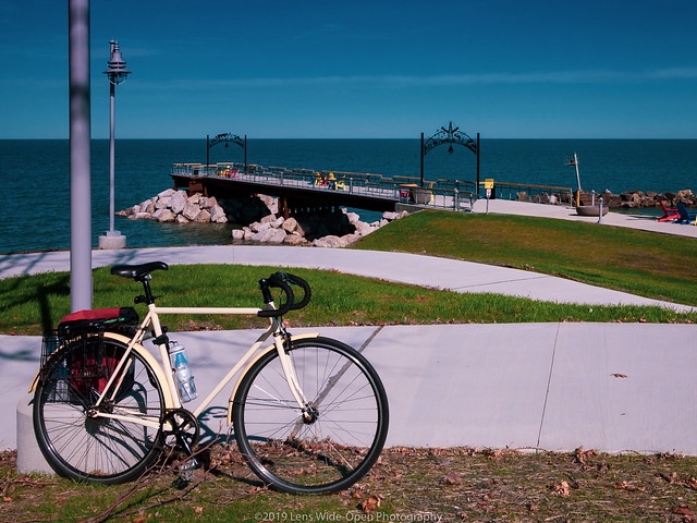 The Surly Steamroller at Euclid Beach Park