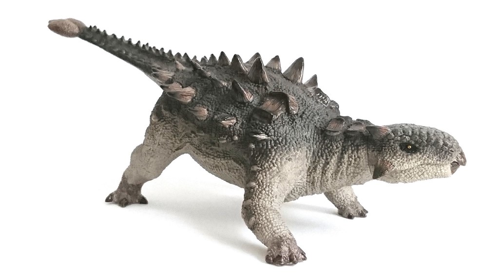 1/35 Rebor Ankylosaurus Magniventris War Pig Mountain Ver PVC Dinosaur Model 