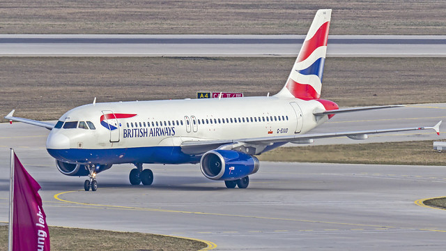 British Airways Airbus A320 G-EUUD Munich(MUC/EDDM)