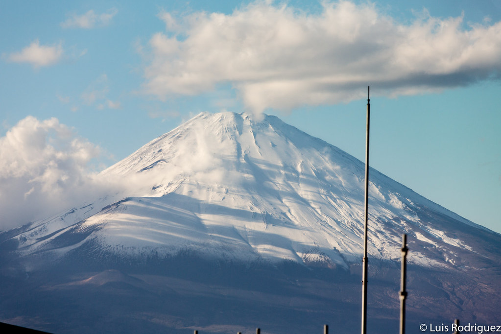 El monte Fuji visto desde Owakudani, en Hakone