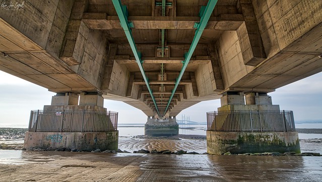 Under the Second Severn Crossing