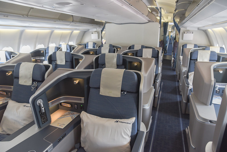 Philippine Airlines new tri-class A330 business class