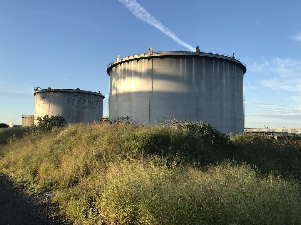 Old oil tanks Banksmeadow NSW