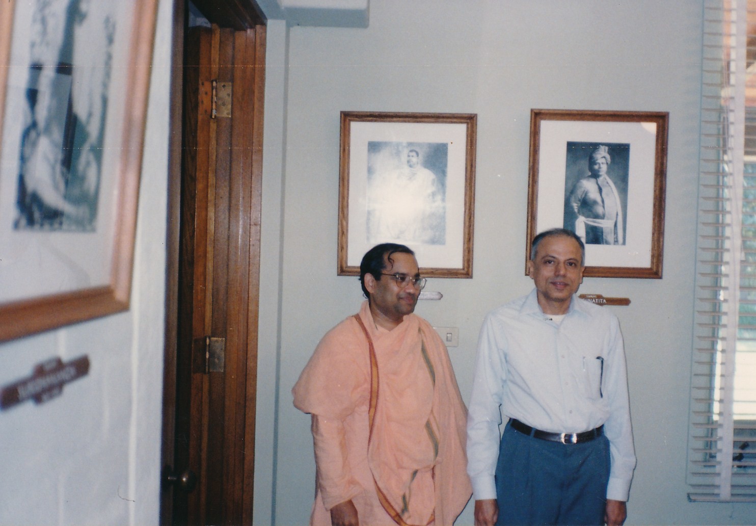 Sacramento Swami Shantarupananda Swami Prapannananda