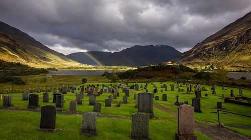 church nikon d7200 tokina1120mmatx tokina 1120mmproatx11 1120mm gravestones grass rainbow glenshiel graveyard scotland scenicsnotjustlandscapes light landscapes highlands