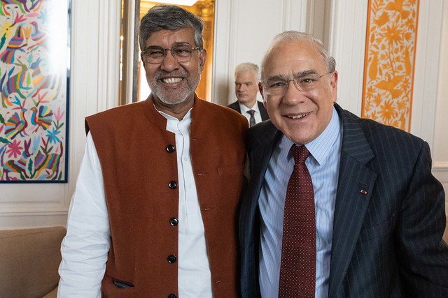 Nobel Peace Prize, Mr. Kailash Satyarthi, at the OECD