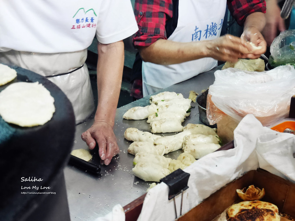 台北南機場夜市小吃美食餐廳推薦米其林排隊人氣無名燒餅 (2)