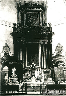 RETABLO ANTIGUO DE LA IGLESIA DE LA ASUNCIÓN