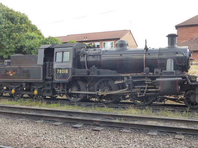 P1090625 - 2018-08-18 - Great Central Railway - 78018 - Br Std. - Class 2 - 2-6-0