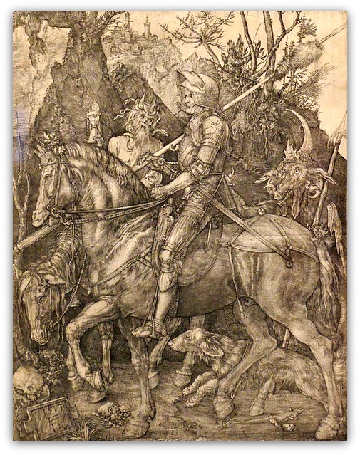Albrecht Dürer - Knight, Death and the Devil - 1513