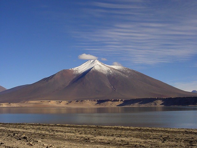 Laguna Verde,  Parque Nacional Nevado Tres Cruces,  III Región,  Chile.  Año 2004