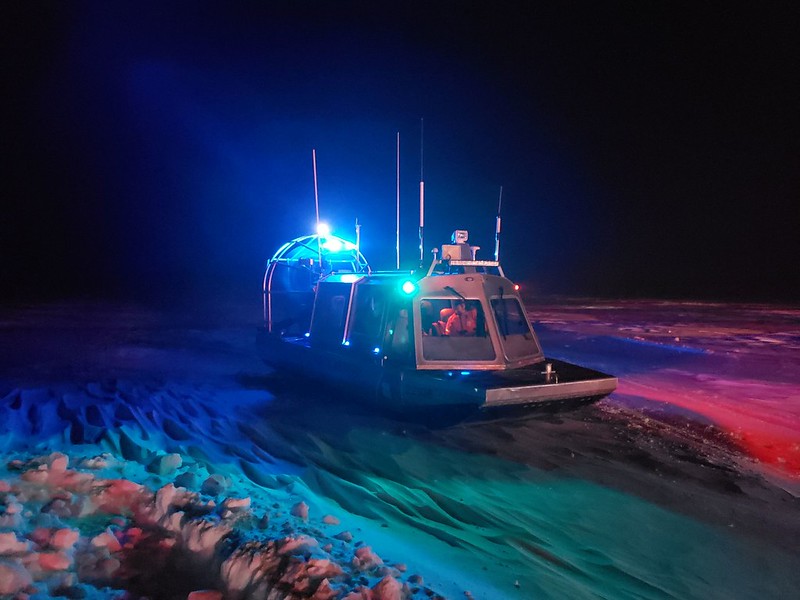 Coast Guard, DNR rescue 7 ice fishermen near Sturgeon Bay, WI