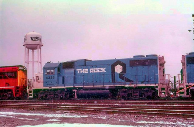 THE ROCK  #4326 at Pullman Junction.