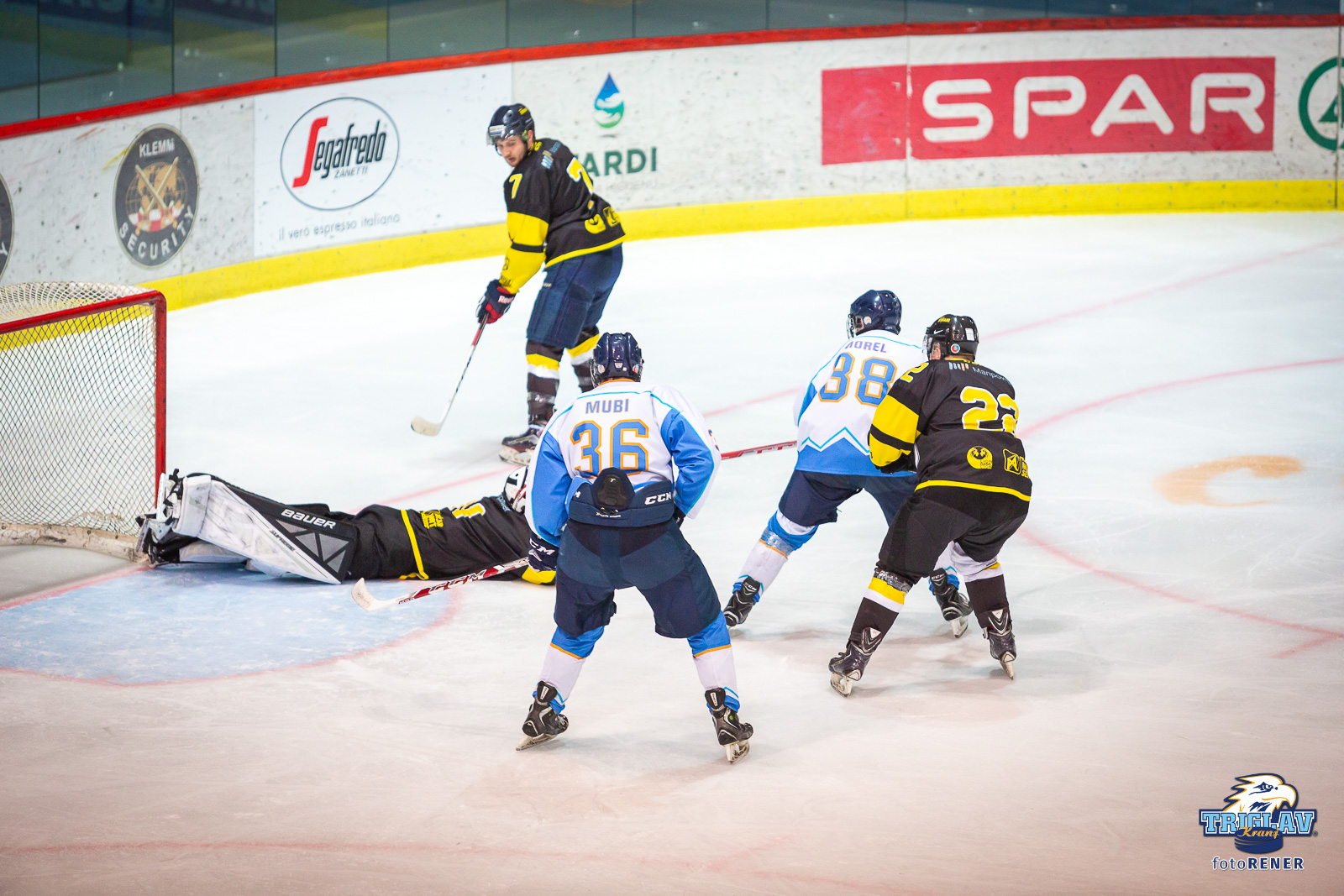 Tekma IHL člani KHL Mladost vs. HK Triglav, 16.2.2019
