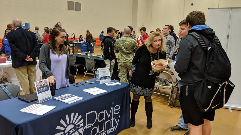 Local Businesses Reach 500 Students at Davie Career Expo!