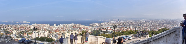 Vue de Marseille depuis Notre-Dame de la Garde