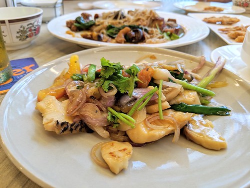 Sliced Fish with Ginger and Spring Onion