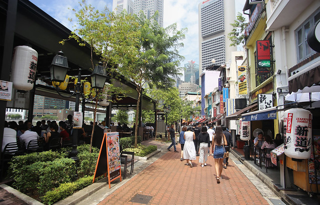 Boat Quay serves as one of the most popular places in Singapore