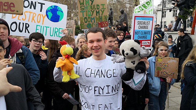 Fridays For Future - Student Climate Strikes London England UK
