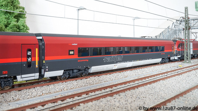Roco 74114 Komplettset Railjet der ÖBB