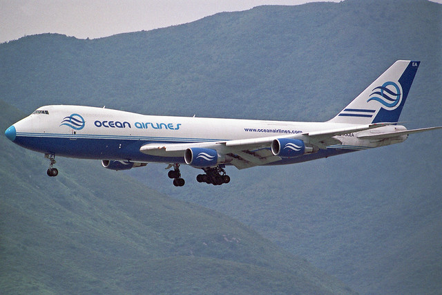 Ocean Airlines B747-200F (SCD)
