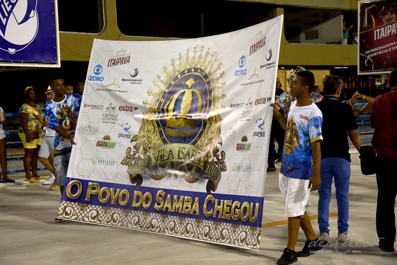 ET Vila 190210 003 Banner O povo do samba chegou