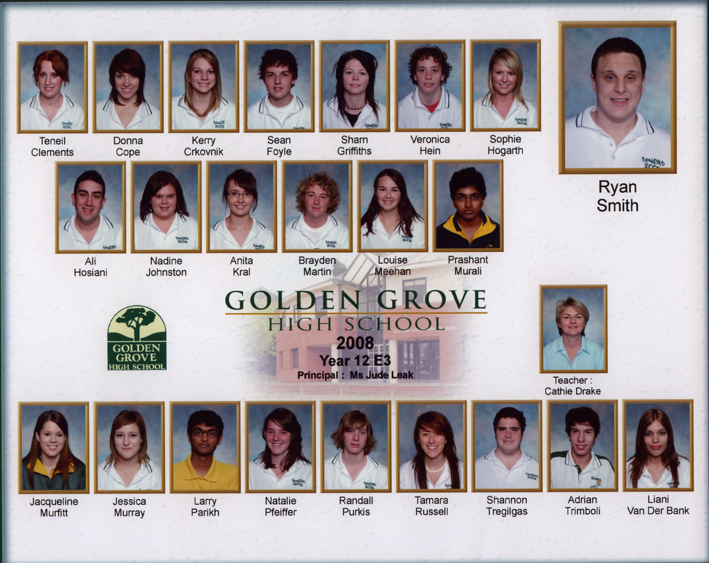 Golden Grove High School - 2008 Year 12 Class
