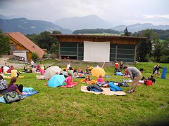 Fotos vom Open-Air-Kino, 23. August 2013