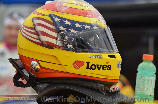 Michael McDowell's helmet