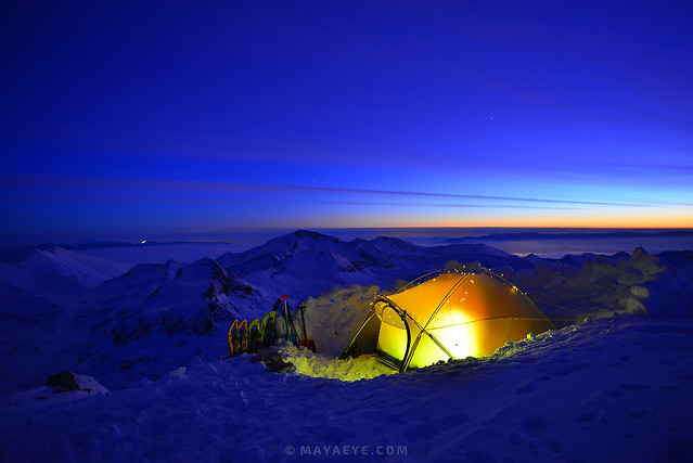 Summit camping