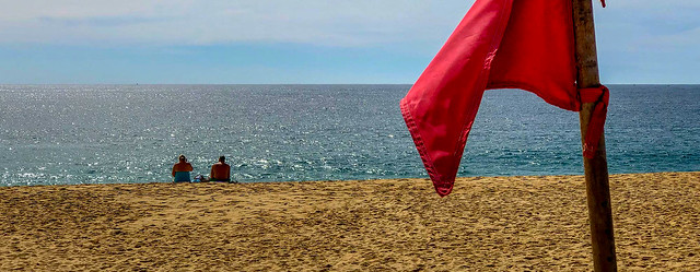 Red Flag - No Swimming