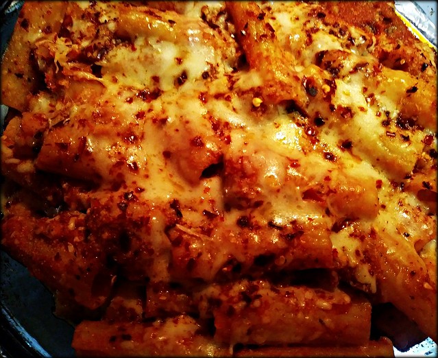 Spicy Baked Rigatoni - homemade