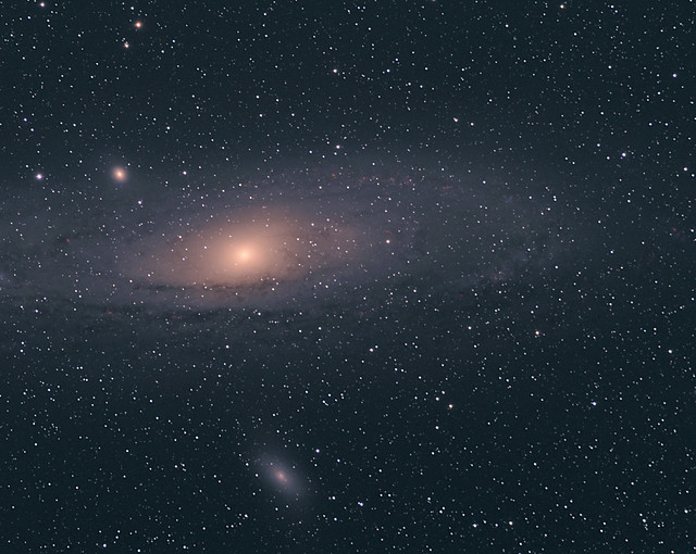 M31 Andromeda with Nikon 300mm F4 E PF