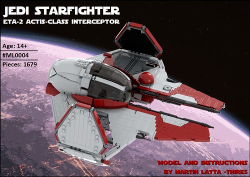 UCS Jedi starfighter - Eta-2 Actis-class interceptor INSTRUCTIONS