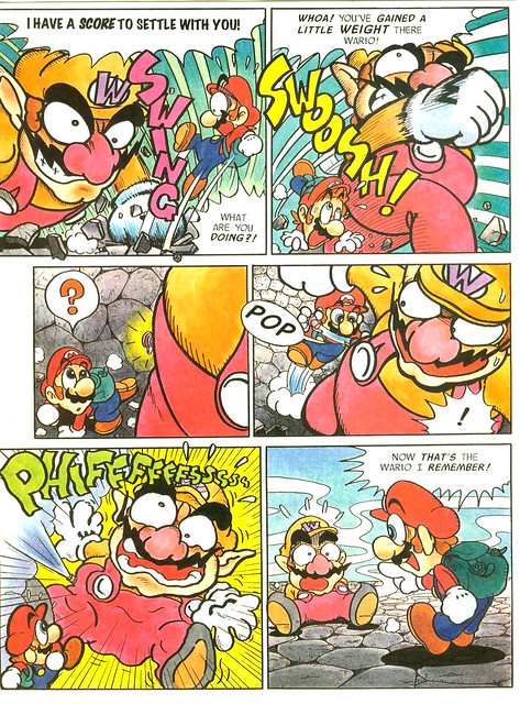 Mario Vs. Wario comic strip!!