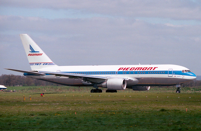 N607P Boeing 767-201ER Piedmont
