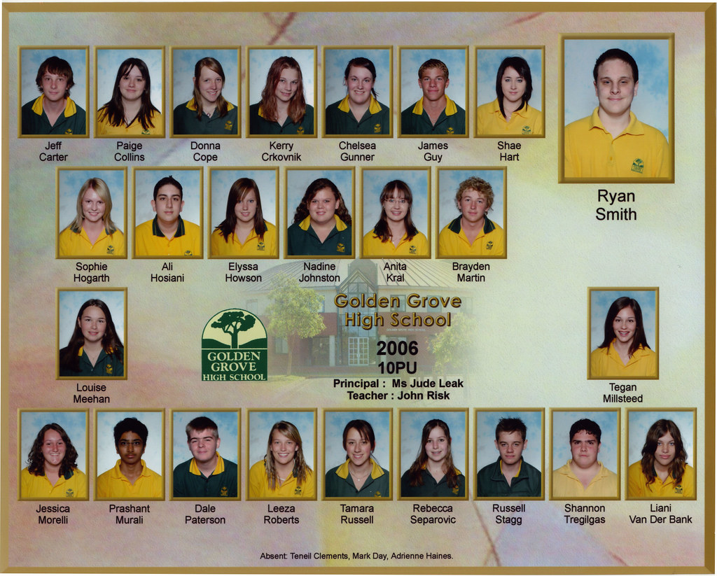 Golden Grove High School - 2006 Year 10 Class