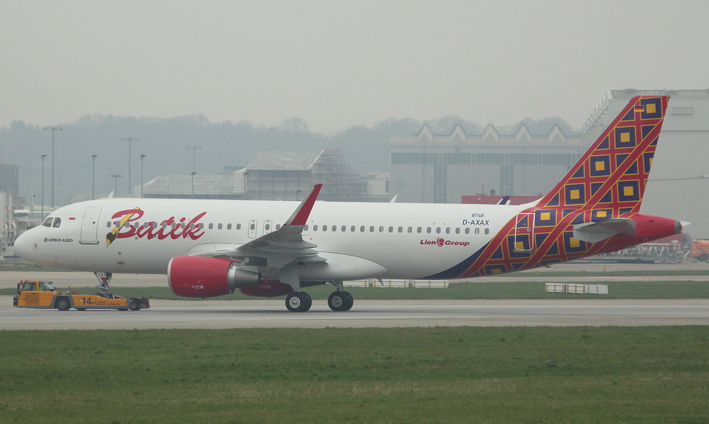 Batik Air Indonesia , D-AXAX, Reg. PK-LZJ, MSN 8748, Airbus A 320-214 SL, 05.04.2019,  XFW-EDHI, Hamburg Finkenwerder