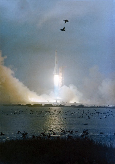 Apollo 12 Moon Launch