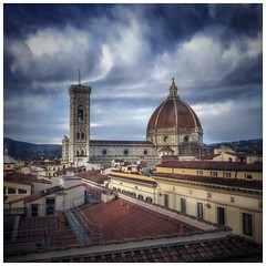 View of the Duomo from Second Floor of Orsanmichele museum