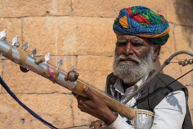 Street Musician, Jaisalmer