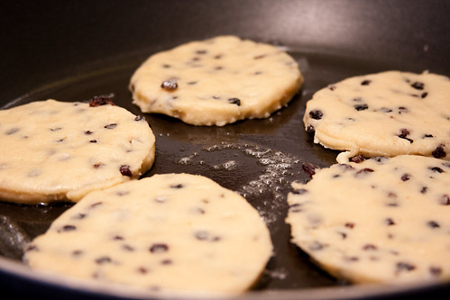 Welsh Cakes Frying
