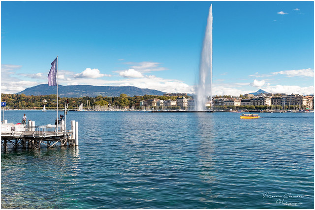 My lovely Geneva - Geneva Fountain 140mt High - Lake Léman - Switzerland - D50_1573
